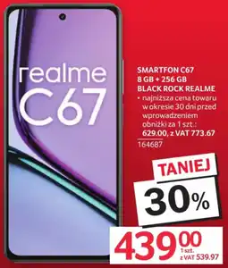 Selgros Smartfon Realme C67 oferta