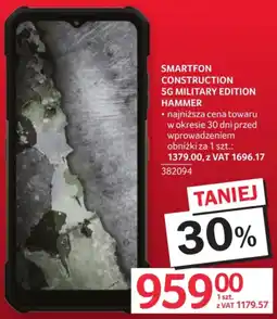 Selgros Smartfon Construction 5G Military Edition Hammer oferta