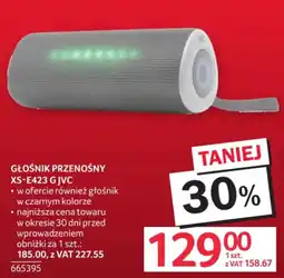 Selgros Głośnik Przenośny XS-E423 JVC oferta