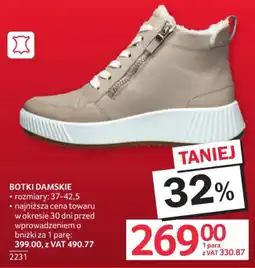 Selgros BOTKI DAMSKIE oferta