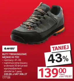 Selgros Buty trekkingowe męskie Hi-Tec oferta