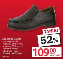 Selgros Mokasyny Męskie oferta