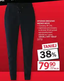 Selgros Spodnie Dresowe Męskie Mexx oferta