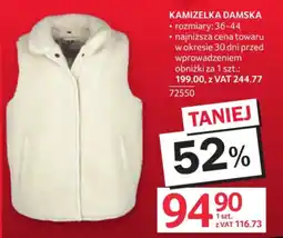 Selgros KAMIZELKA DAMSKA oferta