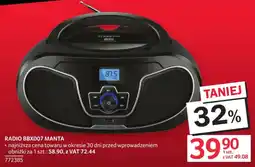 Selgros Radio BBX007 Manta oferta