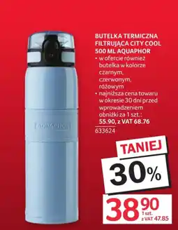 Selgros Butelka termiczna filtrująca City Cool 500 ml Aquaphor oferta