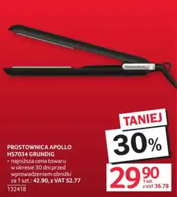 Selgros Prostownica Apollo HS7034 Grundig oferta