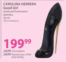 Hebe CAROLINA HERRERA Good Girl woda perfumowana damska oferta