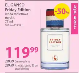 Hebe EL GANSO Friday Edition woda toaletowa męska oferta