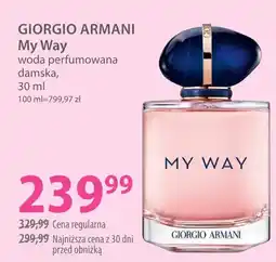 Hebe GIORGIO ARMANI My Way woda perfumowana damska oferta
