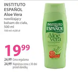 Hebe Instituto Español Aloe Vera nawilżający balsam do ciała oferta