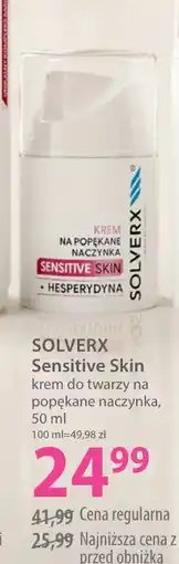 Hebe SOLVERVX Sensitive Skin krem do twarzy na popekane naczynka oferta