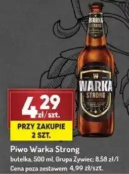 Avita Piwo Warka Strong oferta