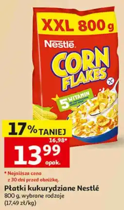 Auchan Płatki kukurydziane Nestlé oferta