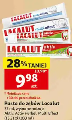 Auchan Pasta do zębów Lacalut oferta