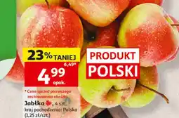Auchan Jabłka 4 szt oferta