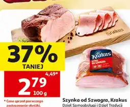 Auchan Szynka od Szwagra Krakus oferta