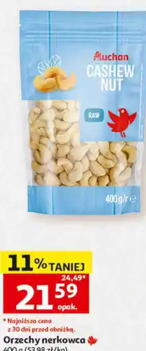 Auchan Orzechy nerkowca Auchan oferta