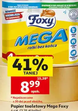 Auchan Papier toaletowy Mega Foxy oferta
