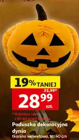 Auchan Poduszka dekoracyjna dynia oferta