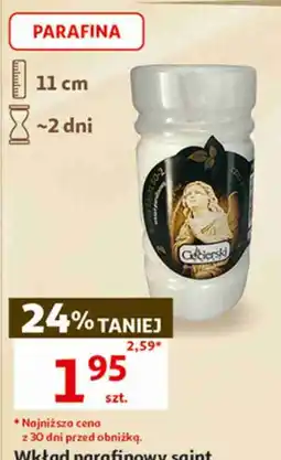 Auchan Wkład parafinowy saint oferta