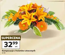 Auchan Kompozycja z kwiatów sztucznych nr 15 oferta