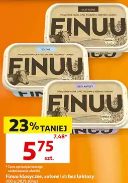 Auchan Finuu klasyczne, solone lub bez laktozy oferta