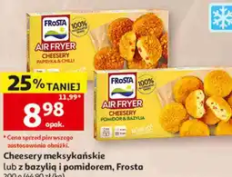 Auchan Frosta Cheesery meksykańskie lub z bazylią i pomidorem oferta