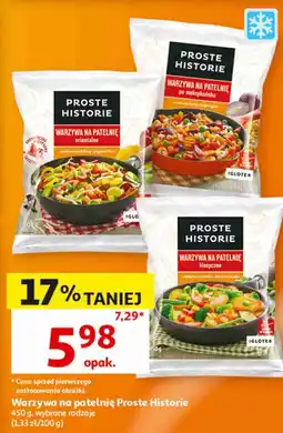 Auchan Warzywa na patelnię Proste Historie oferta