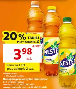 Auchan Napój niegazowany Ice Tea Nestea oferta