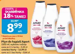 Auchan Płyn do kąpieli Apart oferta