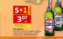 Auchan Piwo Beck's oferta
