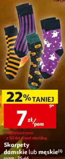 Auchan Skarpety damskie lub męskie oferta
