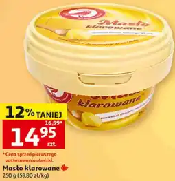 Auchan Masło klarowane oferta