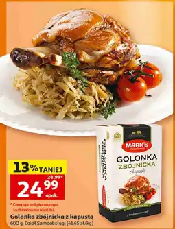 Auchan Golonka zbójnicka z kapustą Mark's oferta