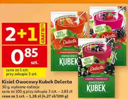 Auchan Kisiel Owocowy Kubek Delecta oferta