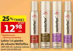 Auchan Lakier lub pianka do włosów Wellaflex oferta