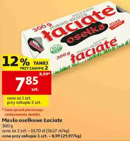 Auchan Masło osełkowe łaciate oferta