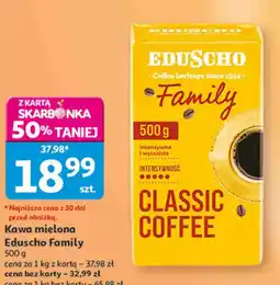 Auchan Kawa mielona Eduscho Family oferta