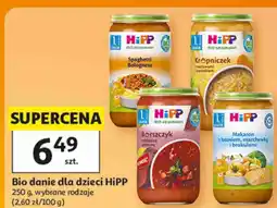 Auchan Bio danie dla dzieci HiPP oferta
