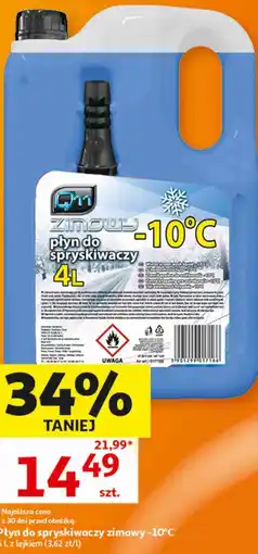 Auchan Płyn do spryskiwaczy zimowy -10°C Q11 oferta