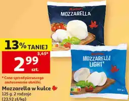 Auchan Mozzarella w kulce Auchan oferta