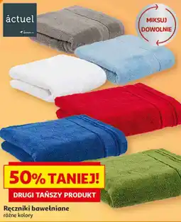 Auchan Ręczniki bawełniane actuel oferta