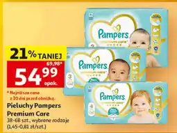 Auchan Pieluchy Pampers Premium Care oferta