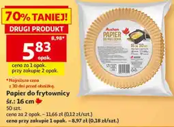 Auchan Papier do frytownicy Auchan oferta