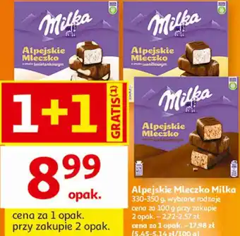 Alpejskie Mleczko Milka