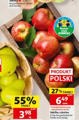 Auchan Jabłka szkolne oferta