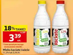 Auchan Mleko Łaciate świeże oferta