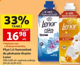 Auchan Płyn lub koncentrat do płukania tkanin Lenor oferta