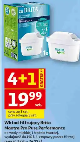 Auchan Wkład filtrujący Brita Maxtra Pro Pure Performance oferta